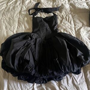 Black Halter Dress